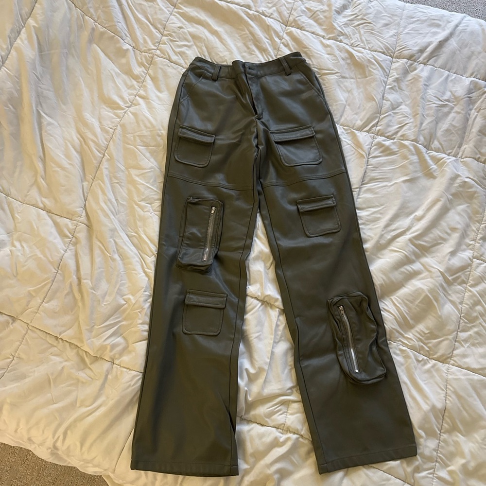 Stylish Olive Green Cargo Pants